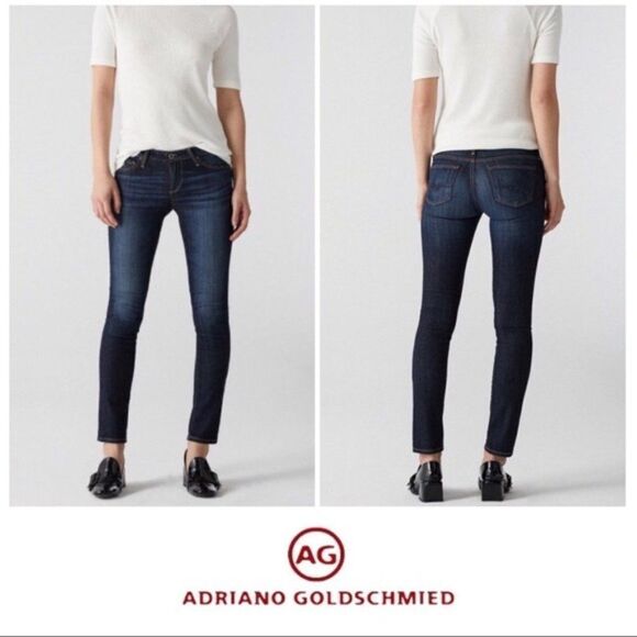 AG Adriano Goldschmied The Stilt Cigarette Leg Size 32 - Picture 2 of 9